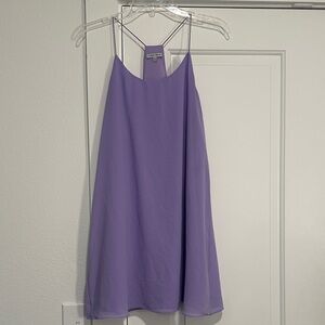 Naked Zebra Lavender Mini Shift Dress